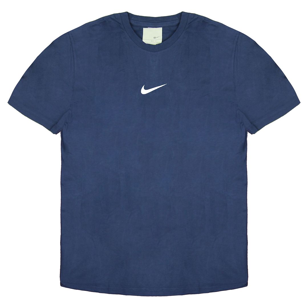 Nike Plain Mens Navy T-Shirt