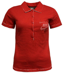 Nike Sportswear Beaverton Oregon Red Polo - Womens
