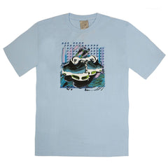 Nike Mens Air Max Blue Graphic Top