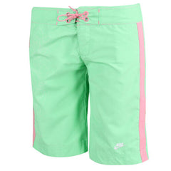 Nike Womens Green/Pink Board Shorts