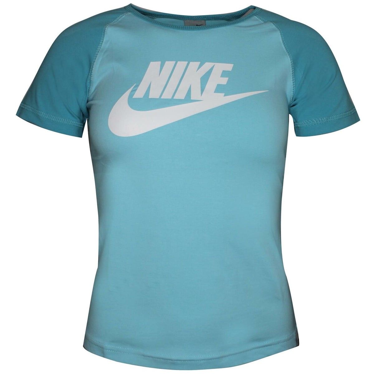 Nike Womens Gym Top Training T-Shirt Casual Blue 294327 436 M