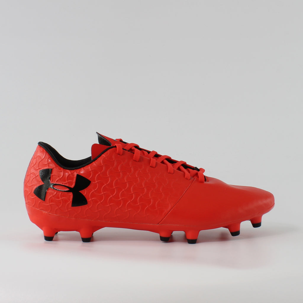 Under Armour Magnetico Select FG Red Mens Football Boots 3000115 600