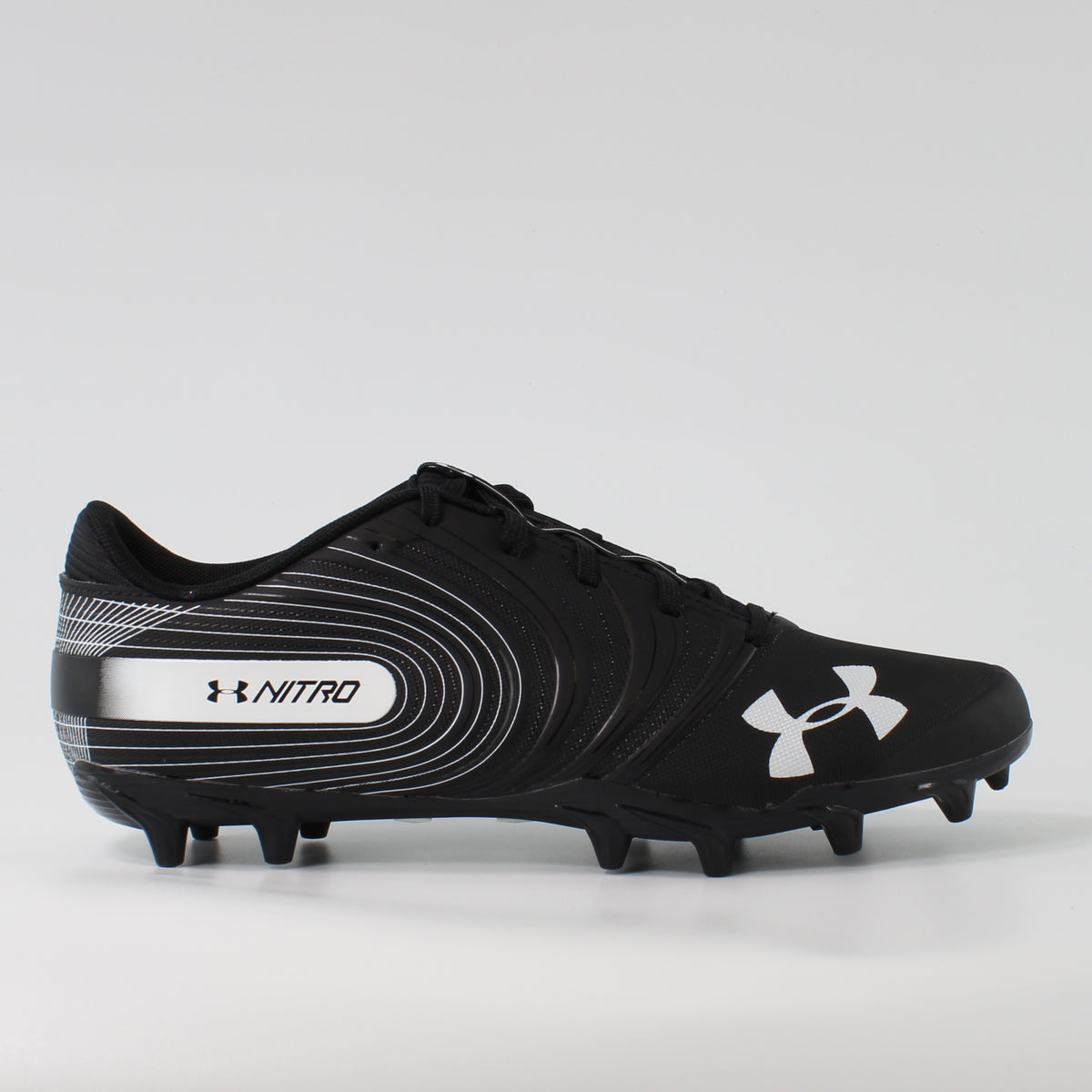 Under Armour Team Nitro Low MC Mens Black Football Boots