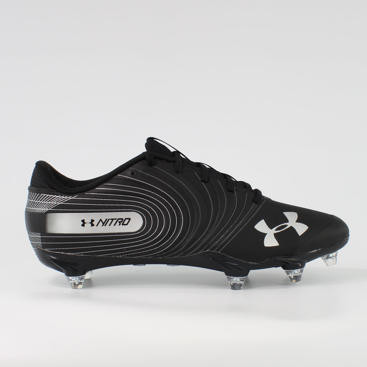 Under Armour Tean Nitro Low D Mens Black Football Boots