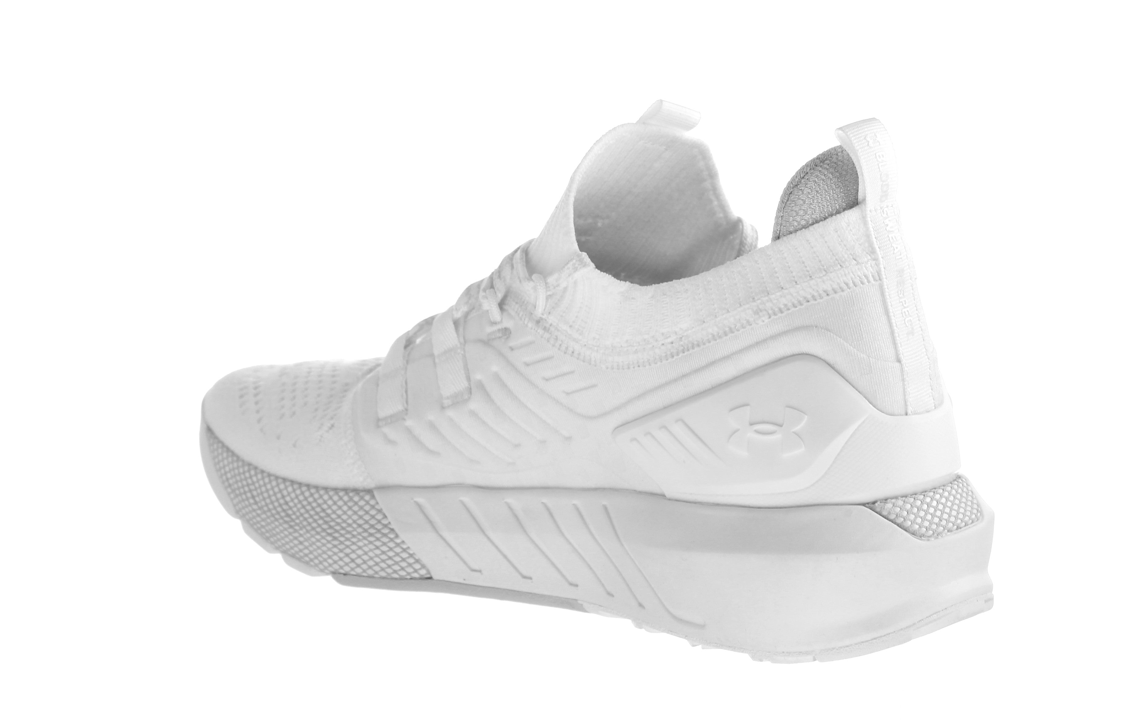 Under Armour Project Rock 3 White Mens Running Trainers