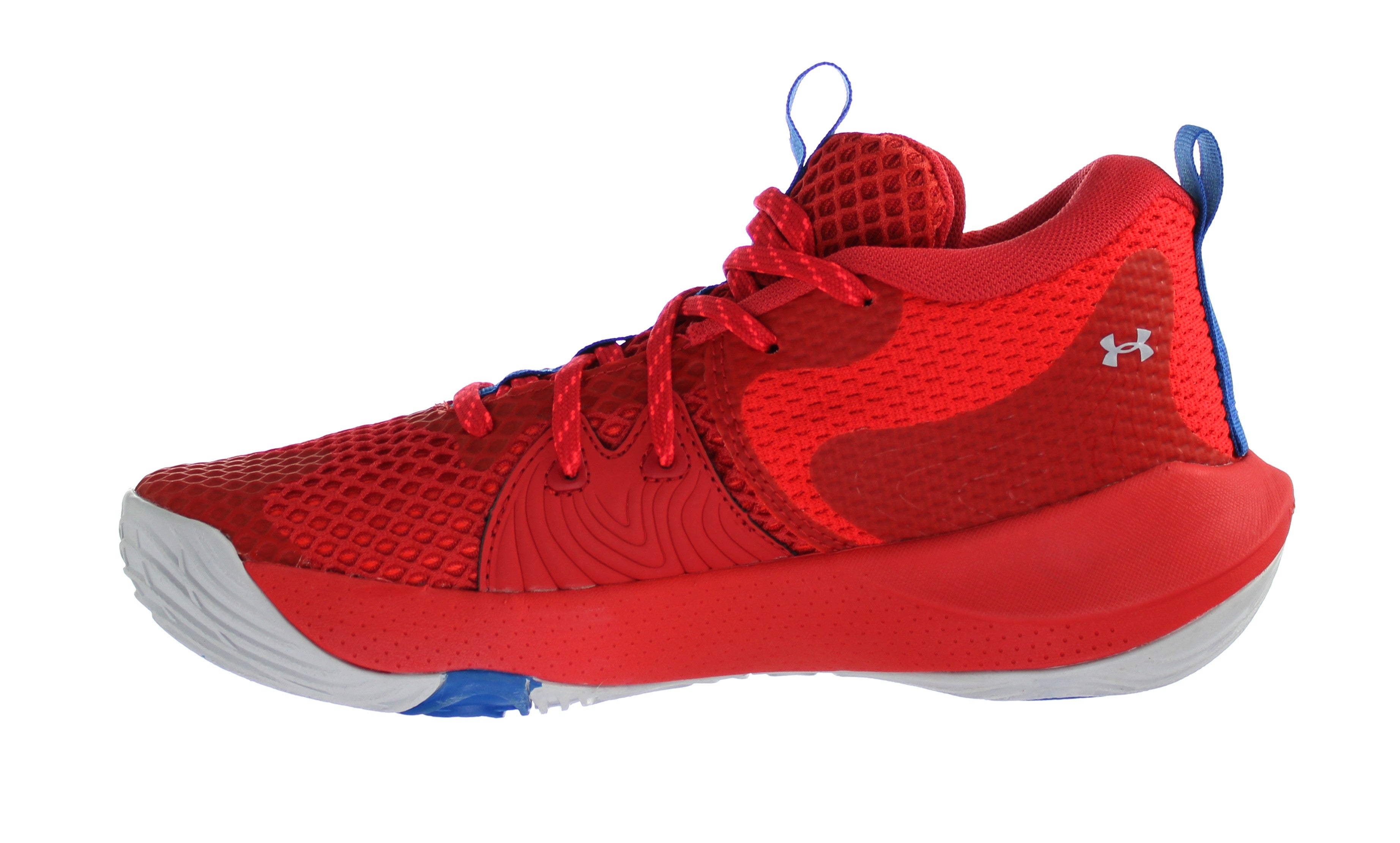 Under Armour Embiid 1 Red Mens Trainers