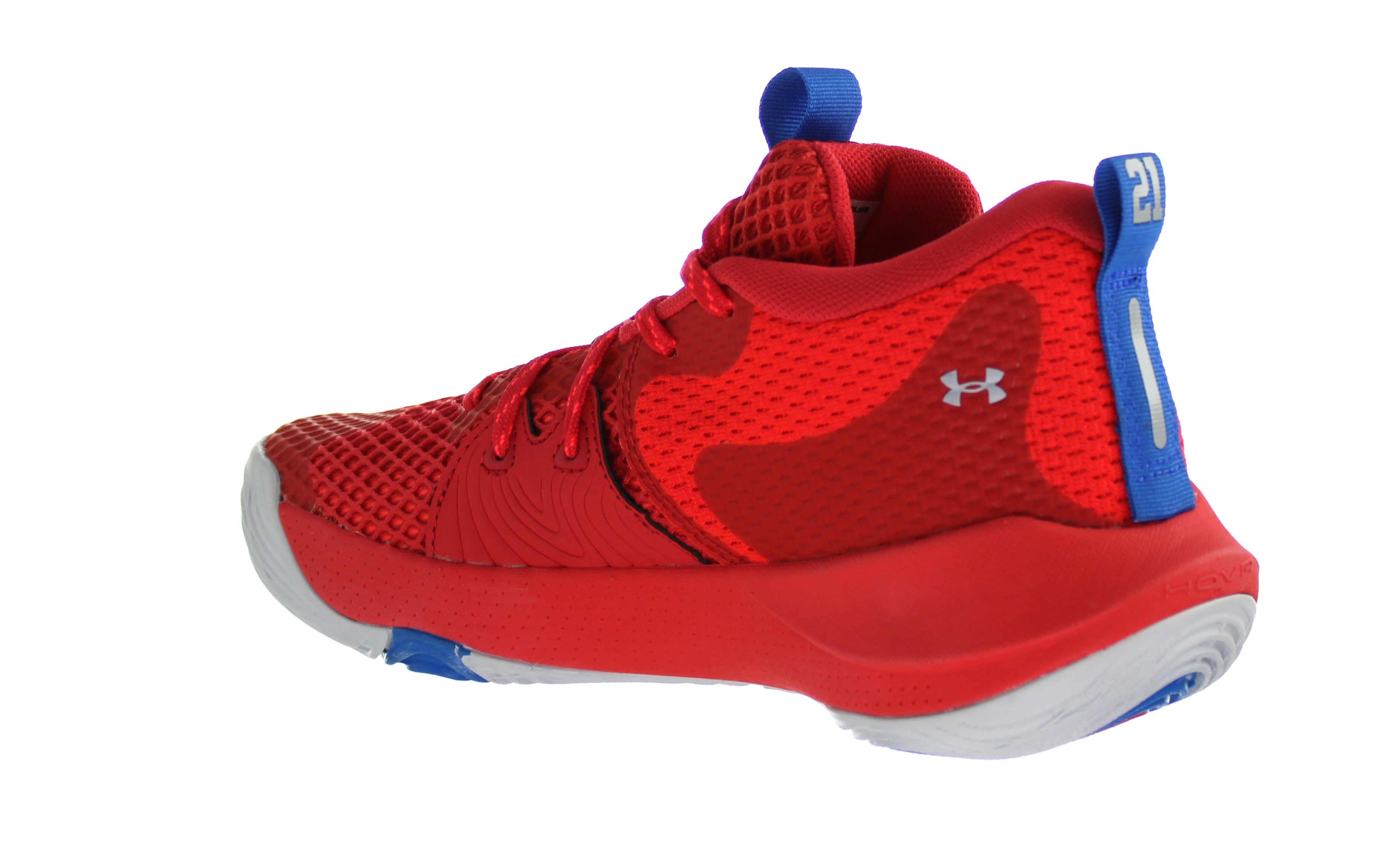 Under Armour Embiid 1 Red Mens Trainers