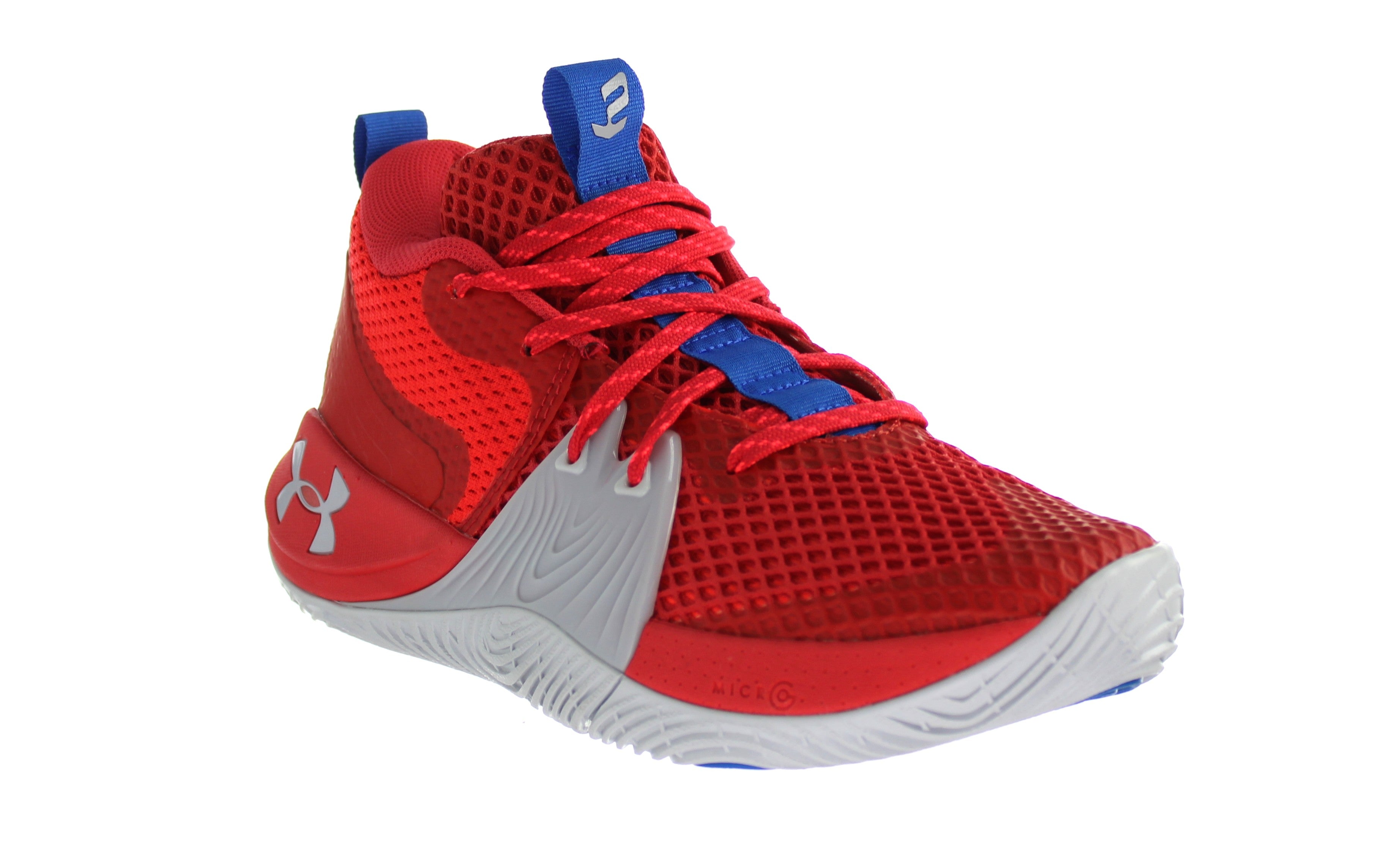 Under Armour Embiid 1 Red Mens Trainers