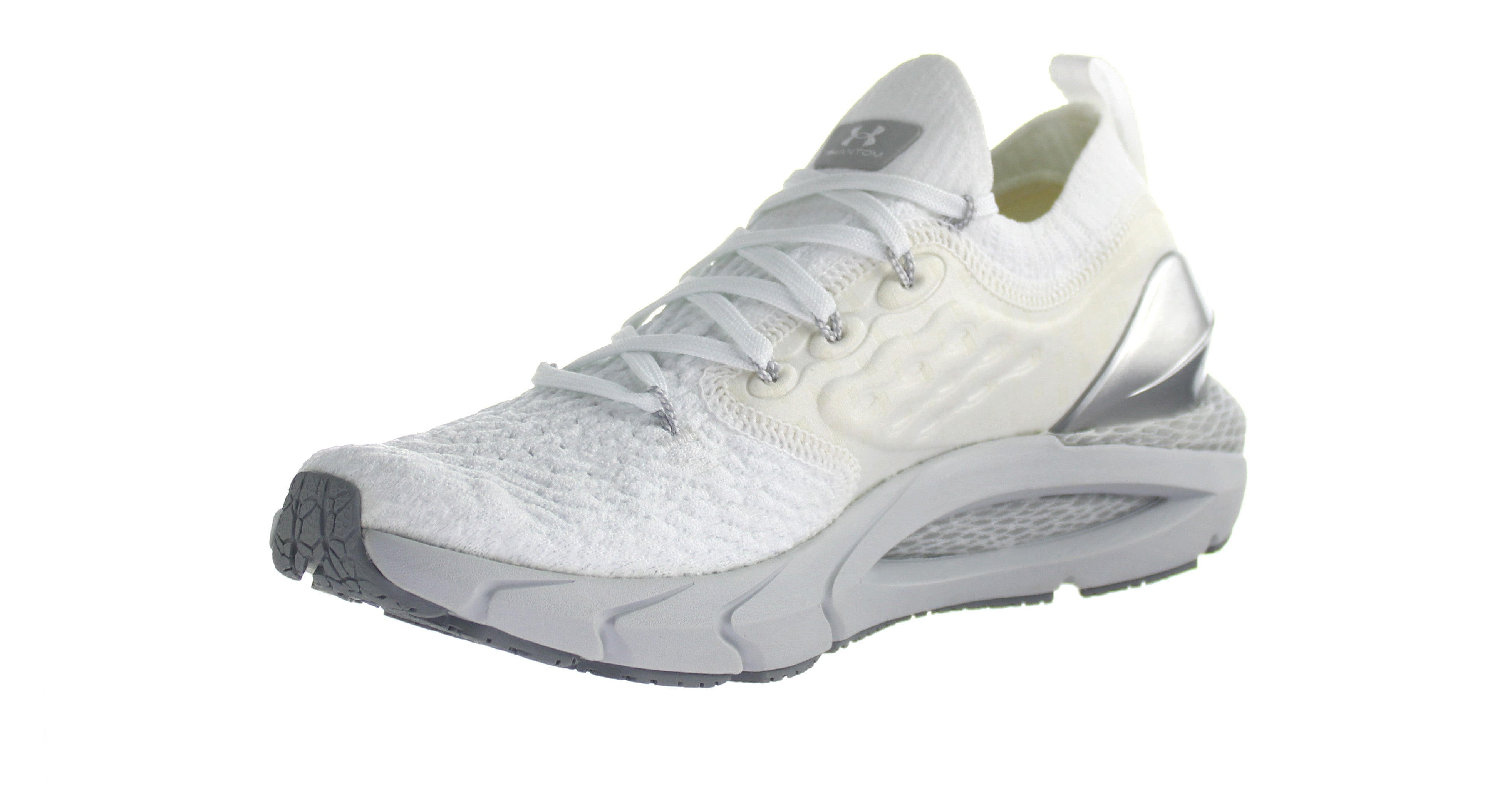 Under Armour HOVR Phantom 2 MTLC Mens White Running Shoes