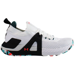 Under Armour Project Rock 4 Marble Mens White Trainers