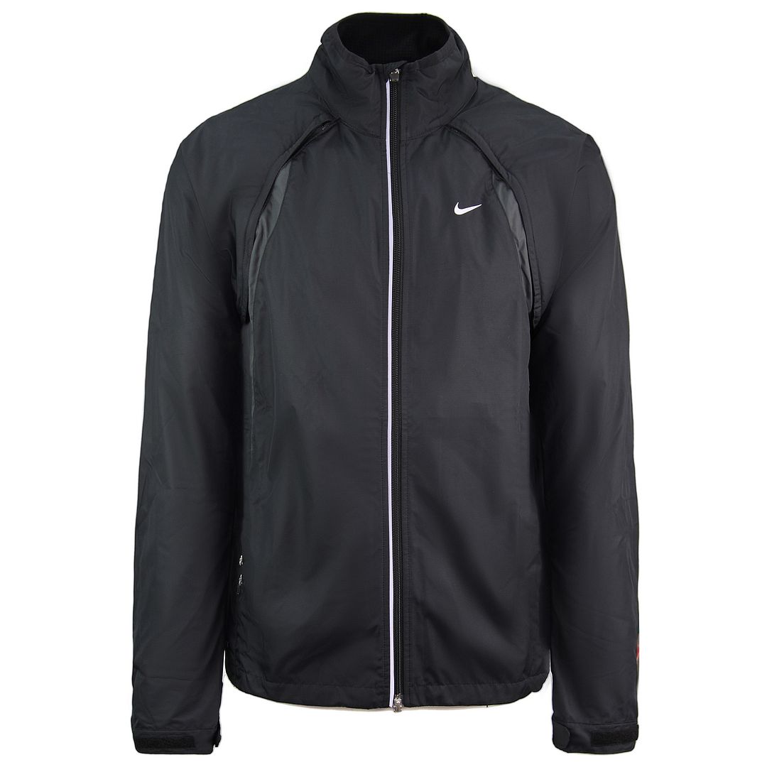 Nike Logo Mens Black Lightweight Jacket