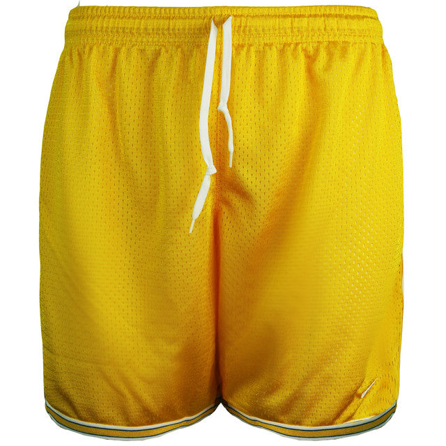 Nike Logo Womens Yellow Shorts