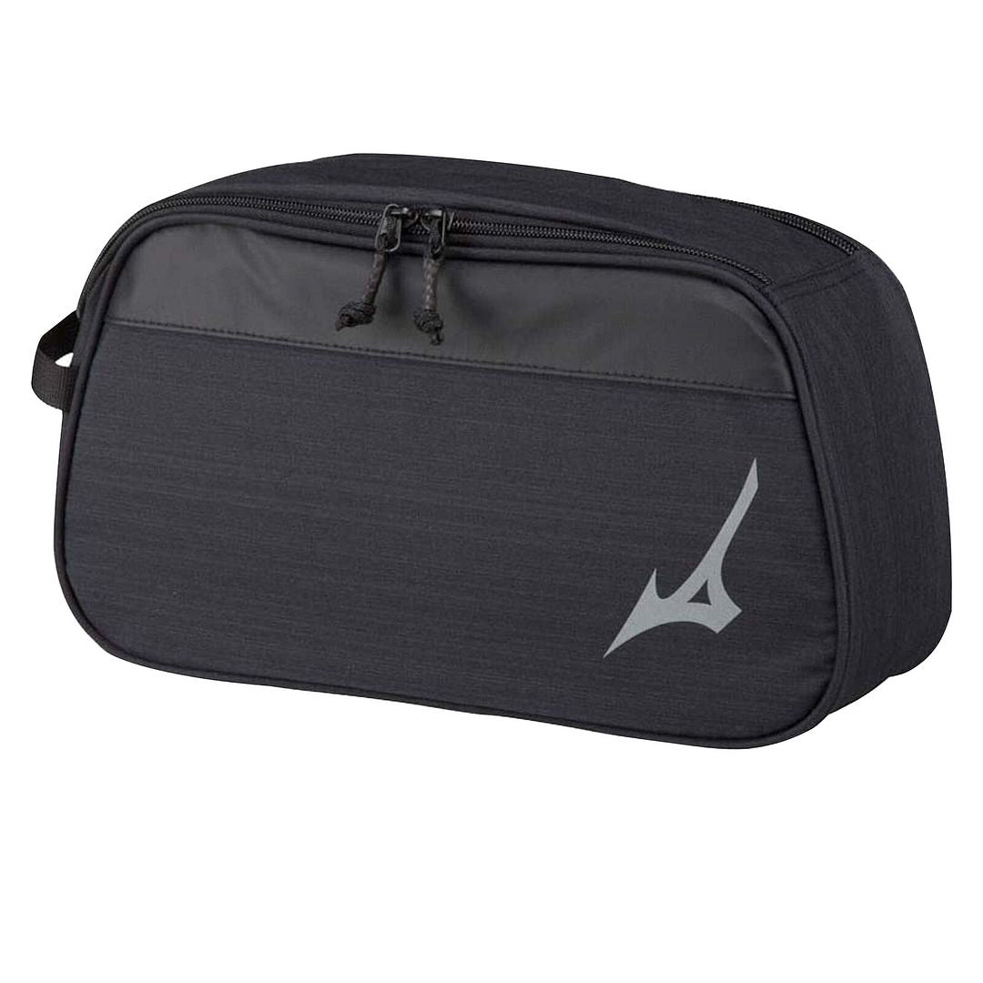 Mizuno Logo Mens Black Shoe Bag