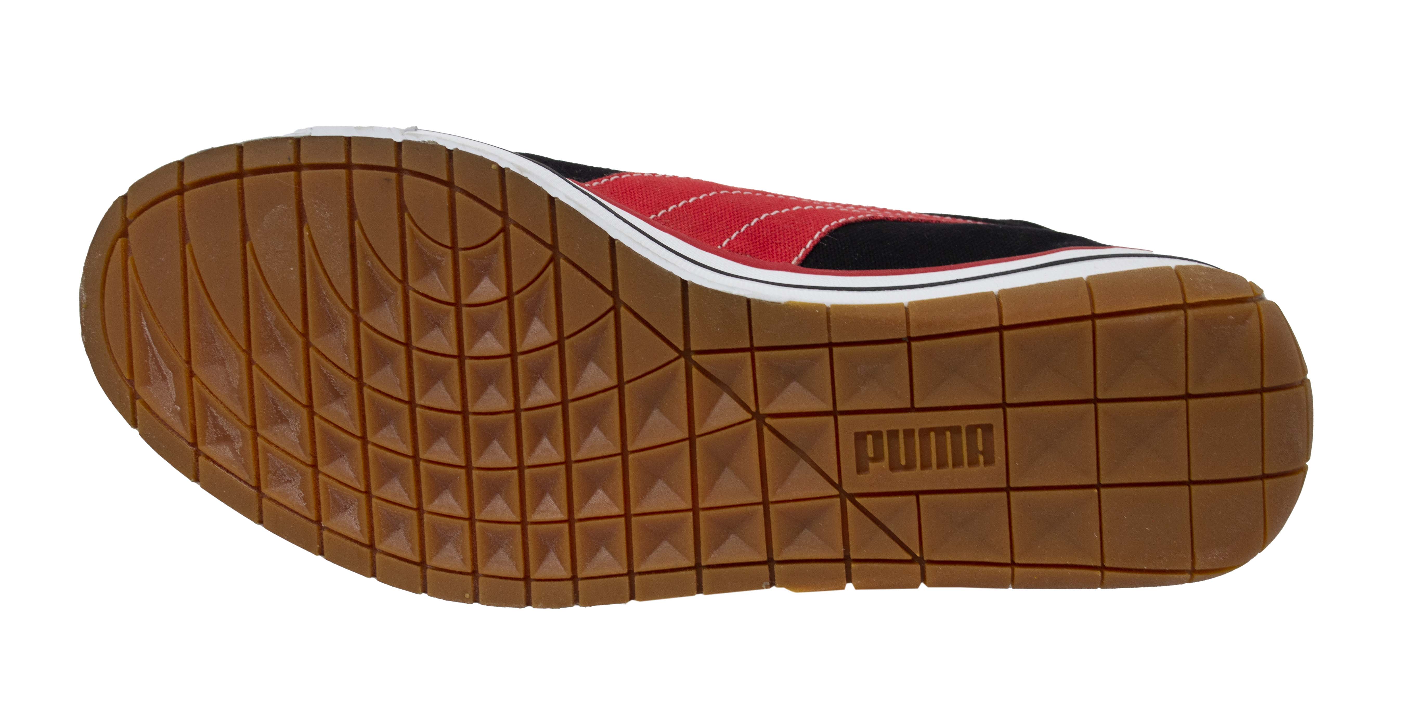 Puma 917 Mens Black/Red Plimsolls