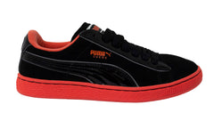 Puma Suede Rainbow Glow Mens Black Trainers