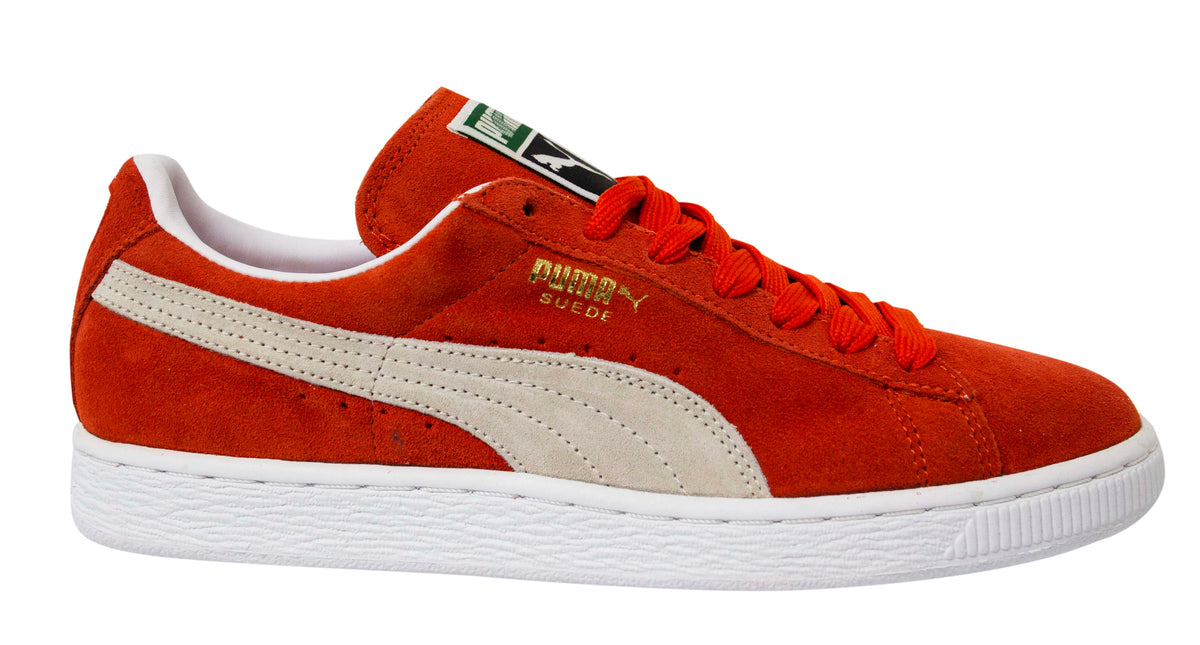 Puma Mens Orange Trainers