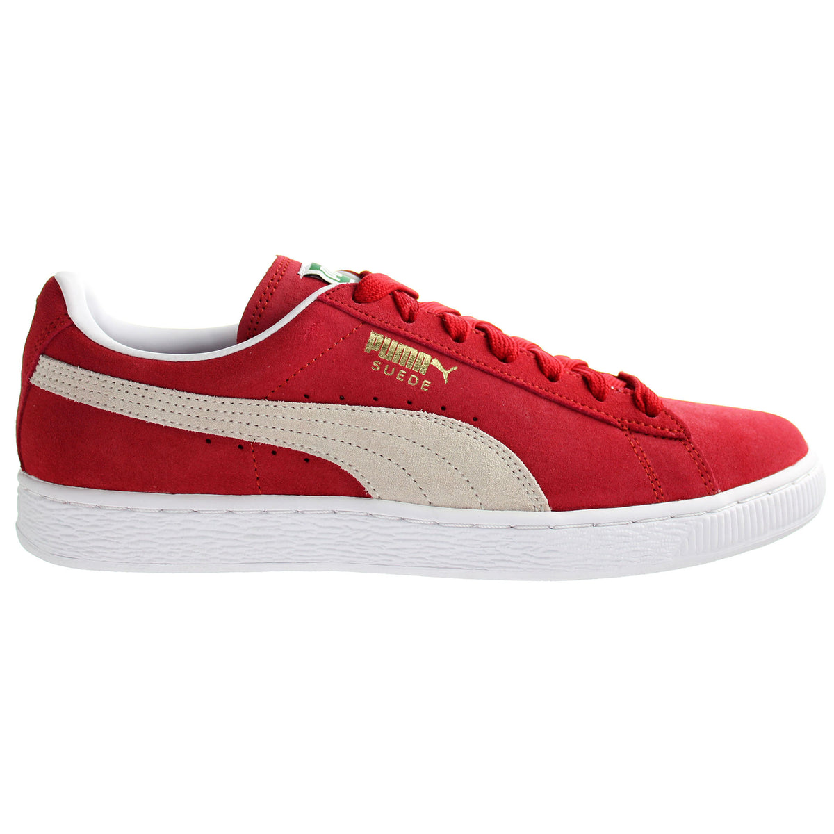 Puma Classic + Mens Red Trainers