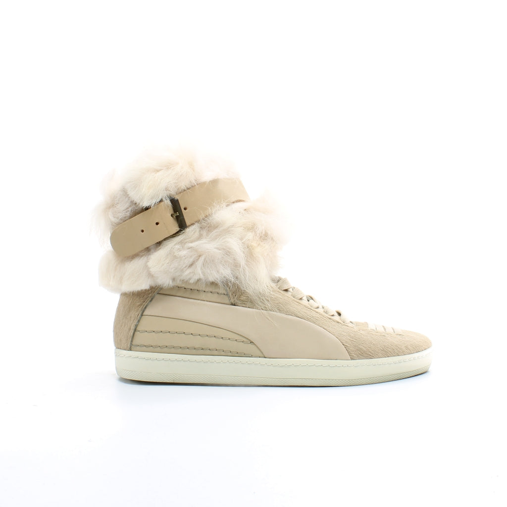 Puma Alexander McQueen Womens Beige Trainers