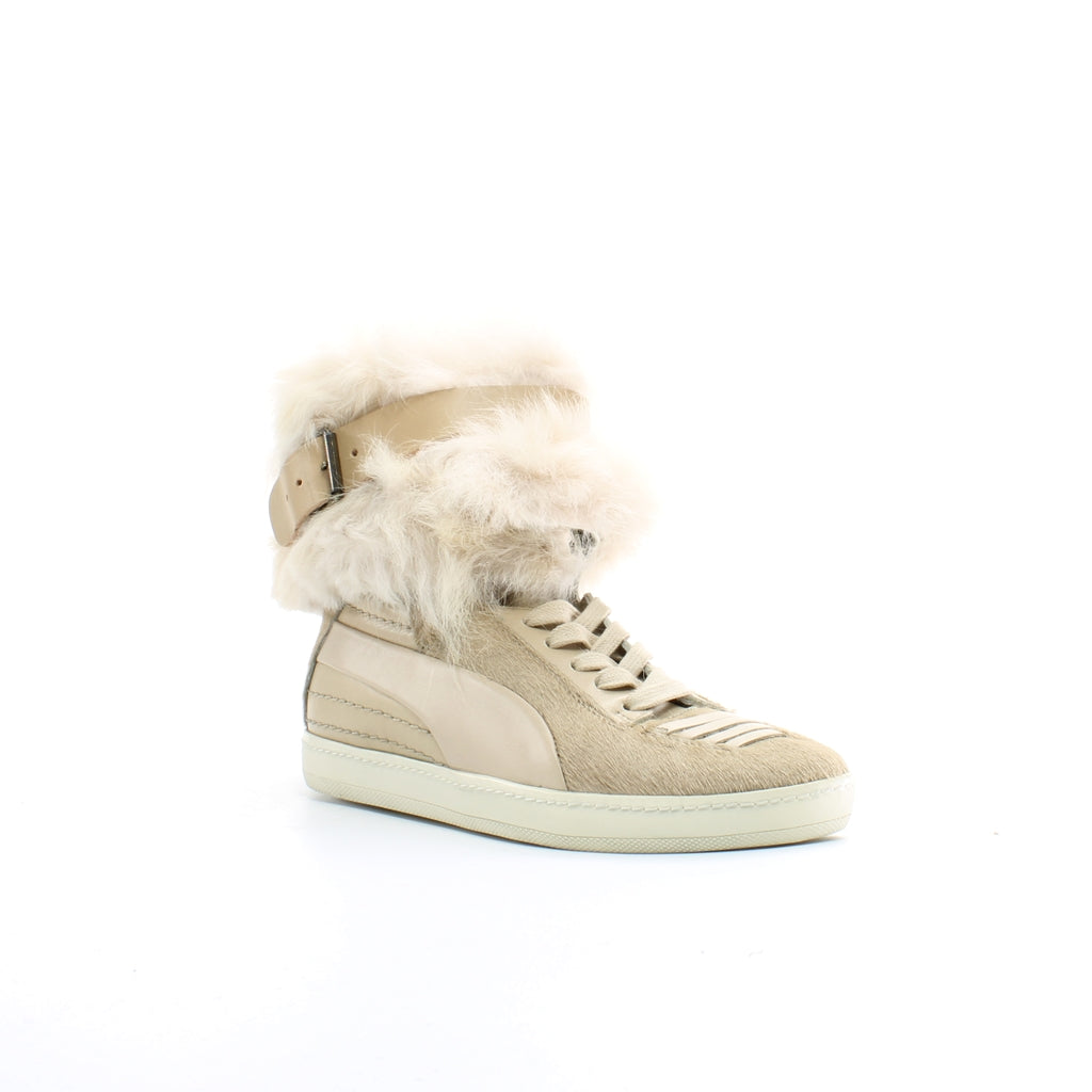 Puma Alexander McQueen Womens Beige Trainers