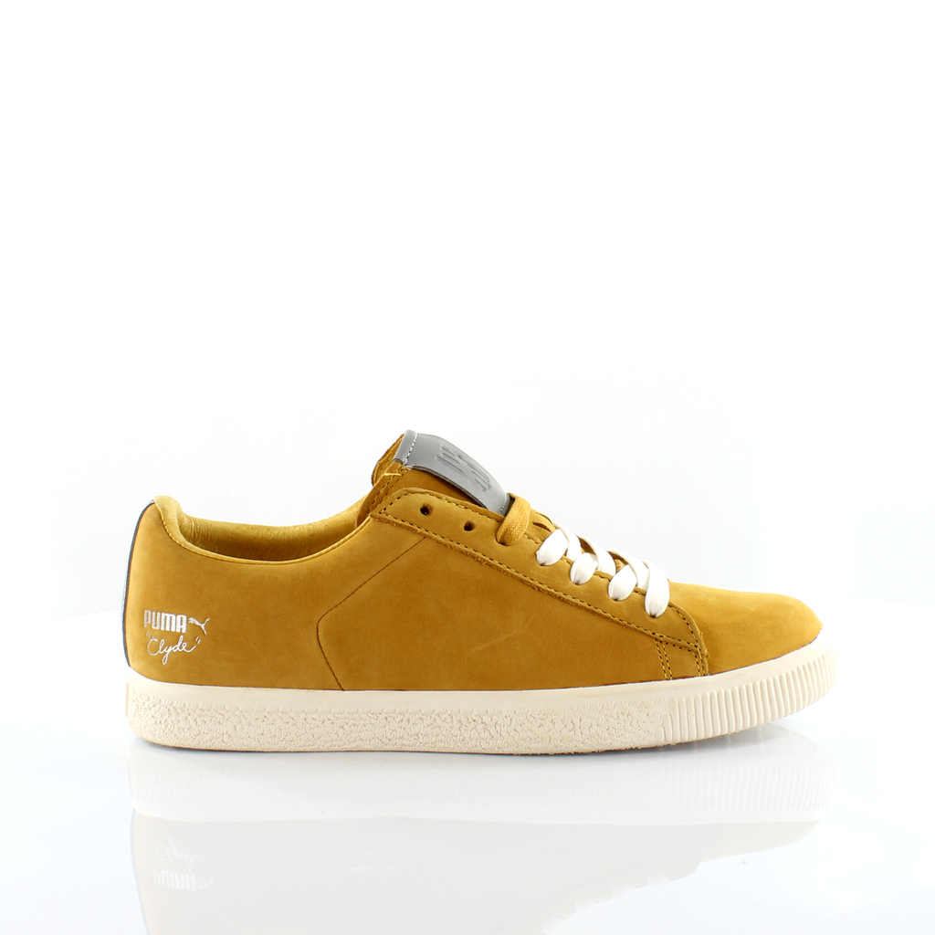 Puma Clyde X Undefeated Luxe 2 Mens Yellow Trainers