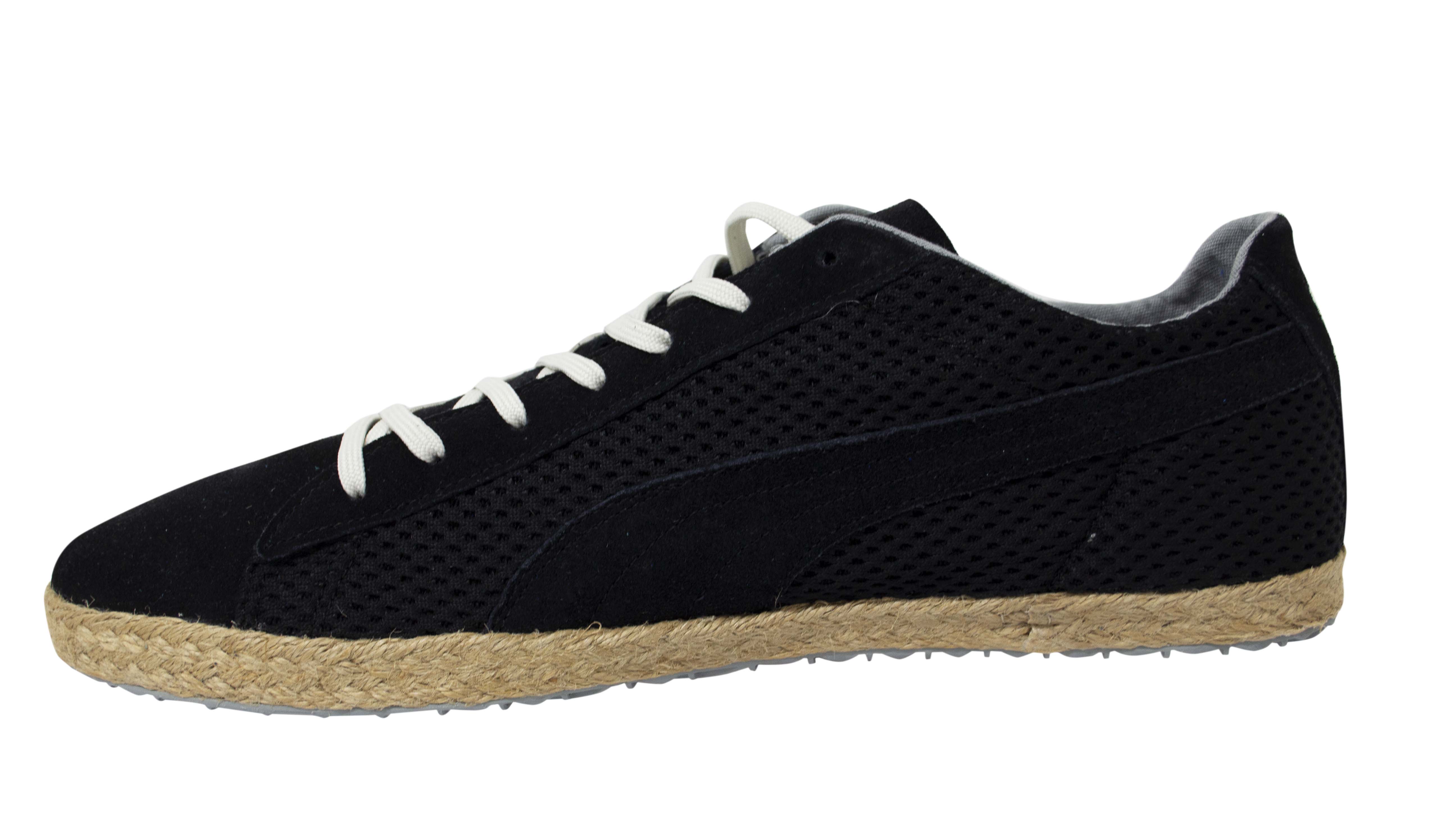 Puma Glyde Mens Black Plimsolls