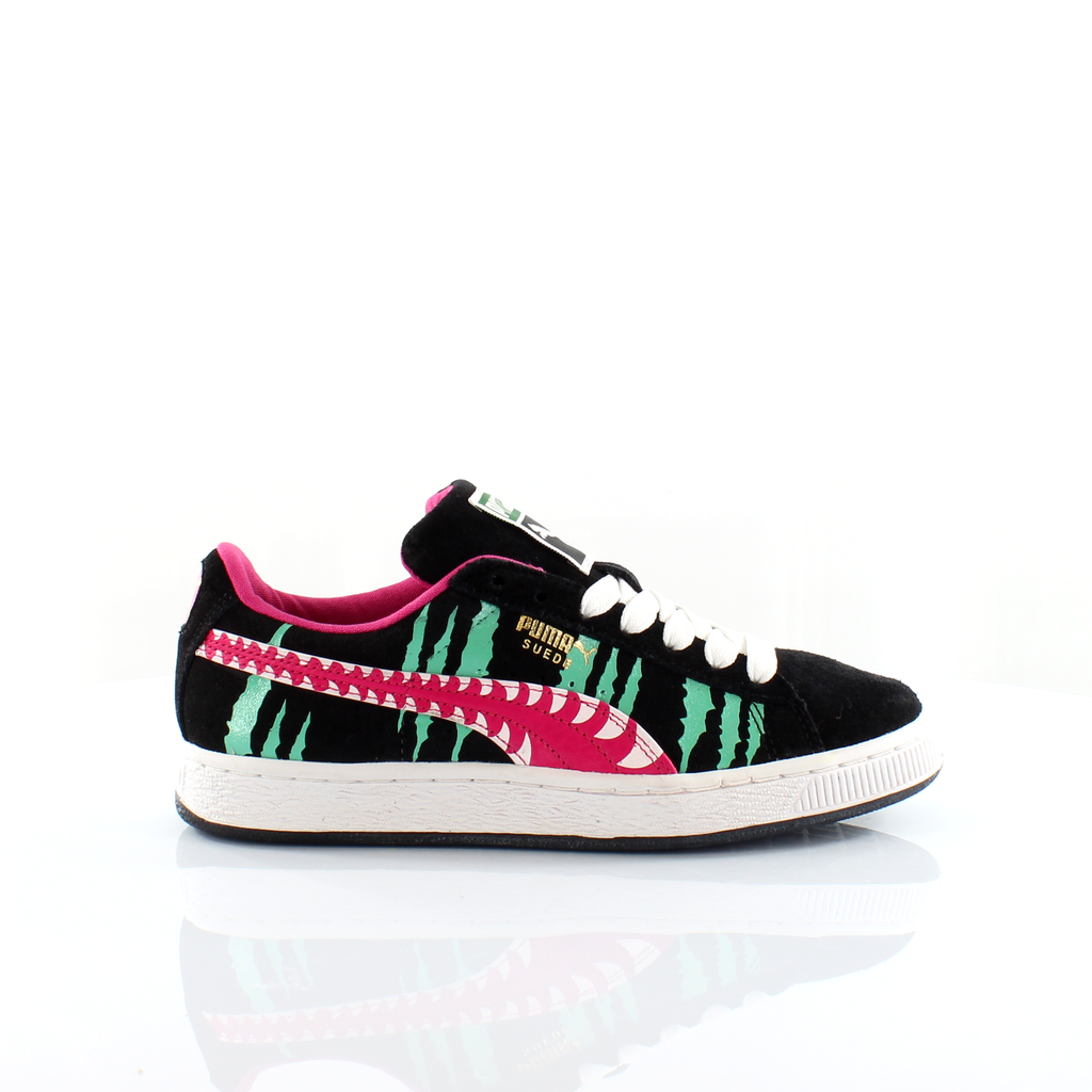 Puma Suede Chemical Comic Mens Black Trainers