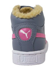 Puma Mid L Winter Kids Grey Trainers