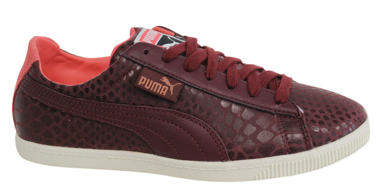 Puma Glyde Lo Hyper Womens Burgundy Trainers