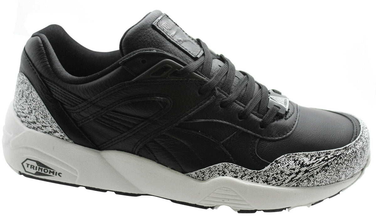 Puma R698 Snow Splatter Pack Mens Black Trainers