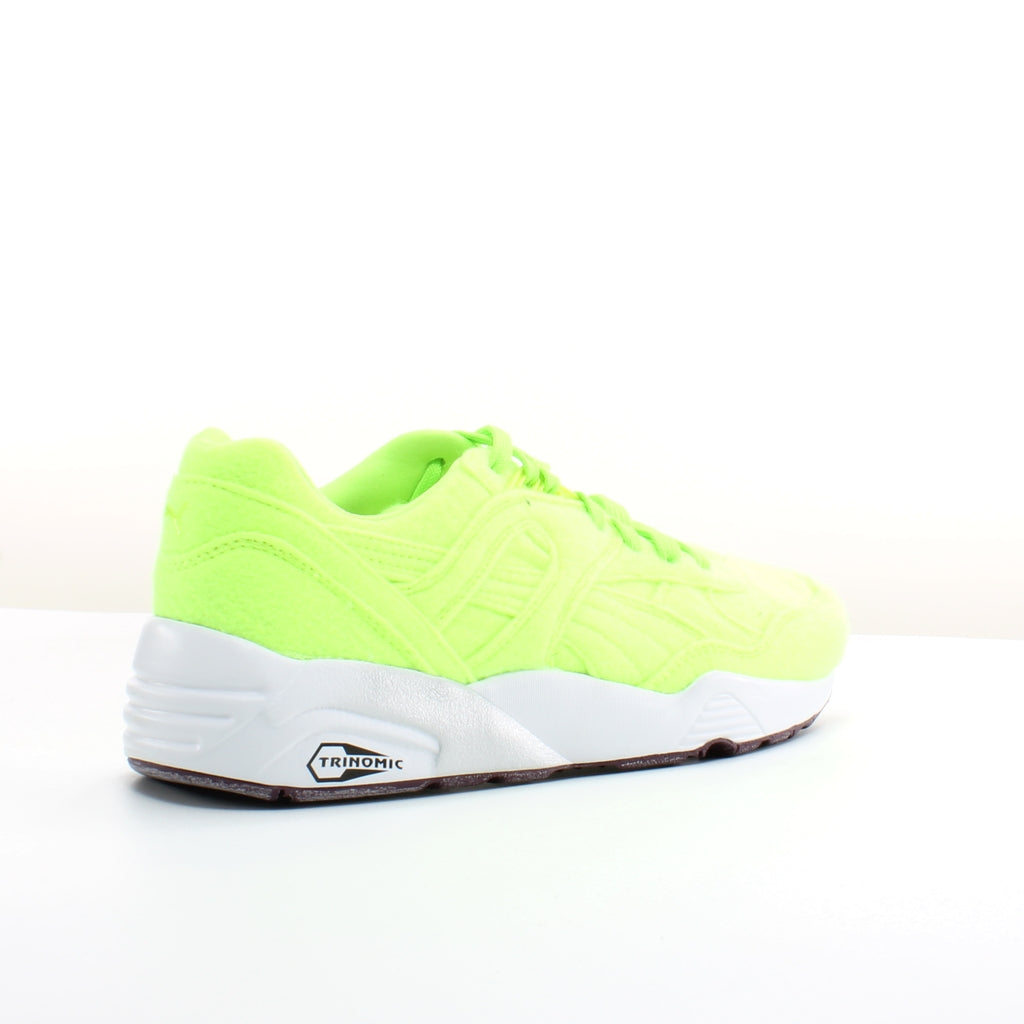 Puma Trinomic R698 Wool Pack Mens Green Lace Up Trainers 358832 03