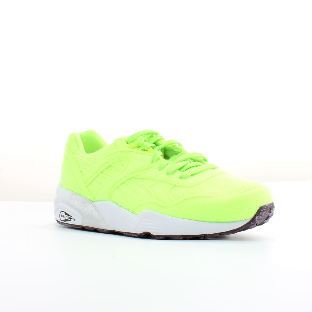 Puma Trinomic R698 Wool Pack Mens Green Lace Up Trainers 358832 03