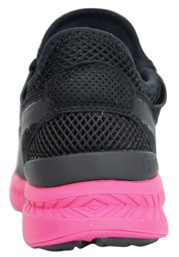 Puma Ignite Womens Black/Pink Trainers