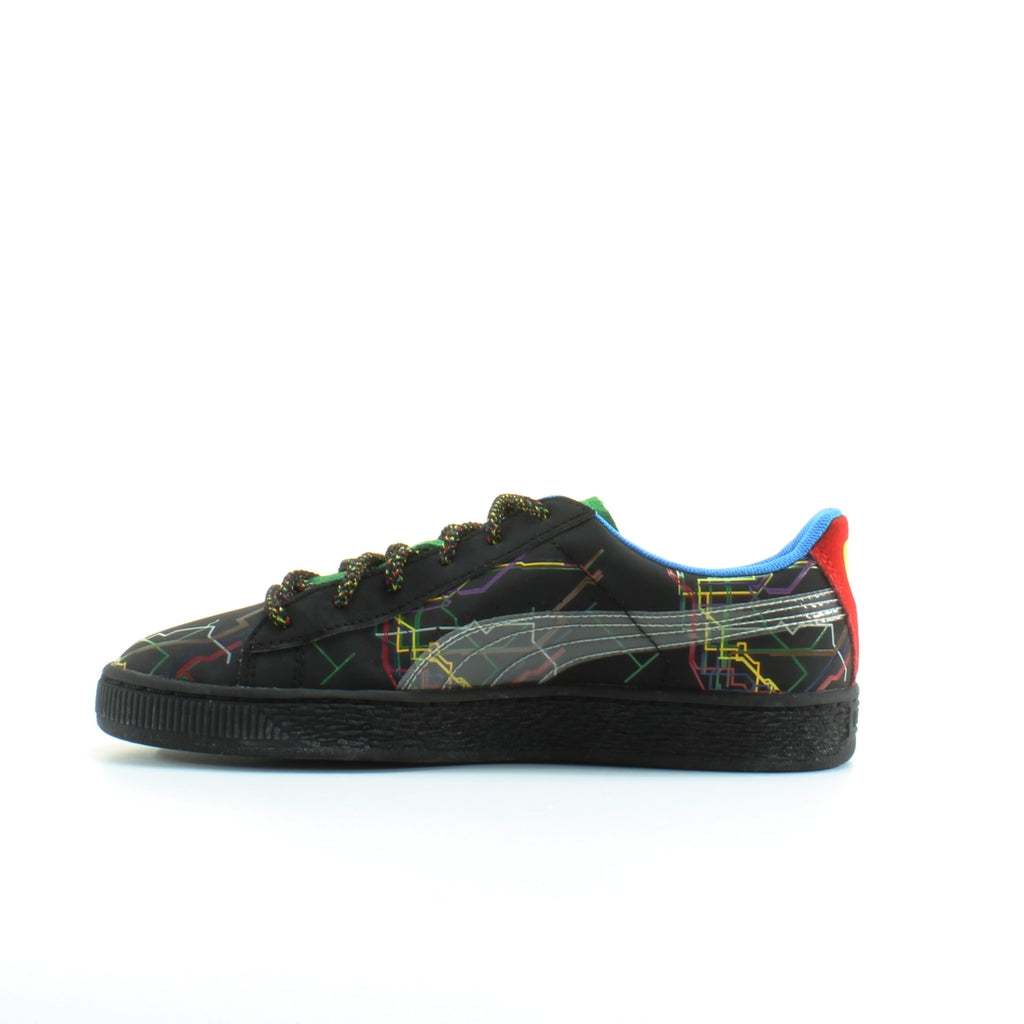 Puma Basket x Dee & Ricky Mens Black Trainers