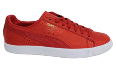 Puma Clyde Dressed Mens Red Trainers