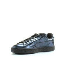 Puma Basket Creepers Womens Metallic Black/Indigo Trainers