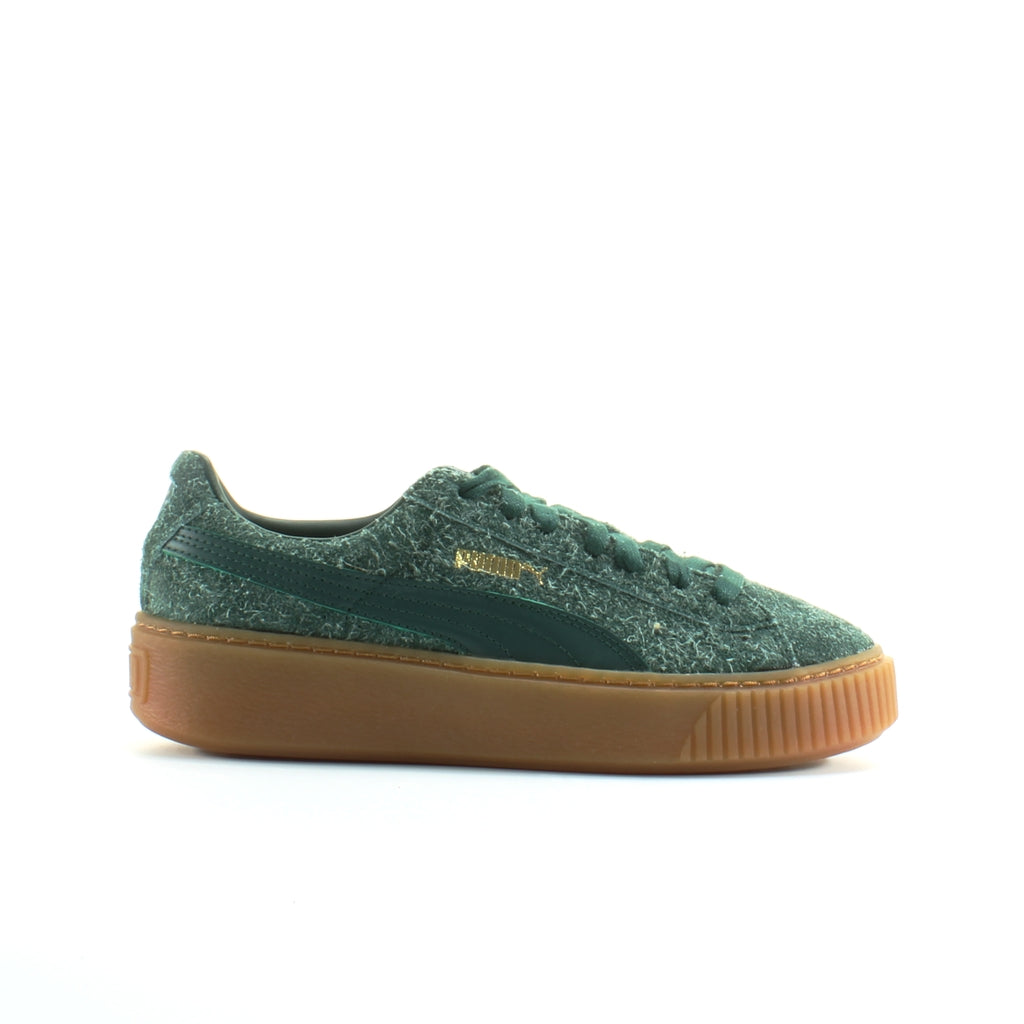 Puma Platform Elemental Womens Green Trainers