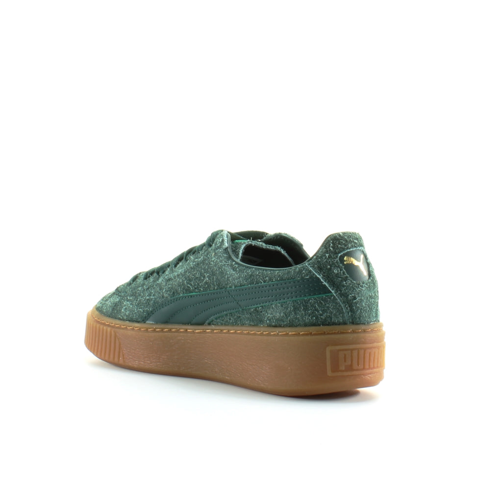 Puma Platform Elemental Womens Green Trainers