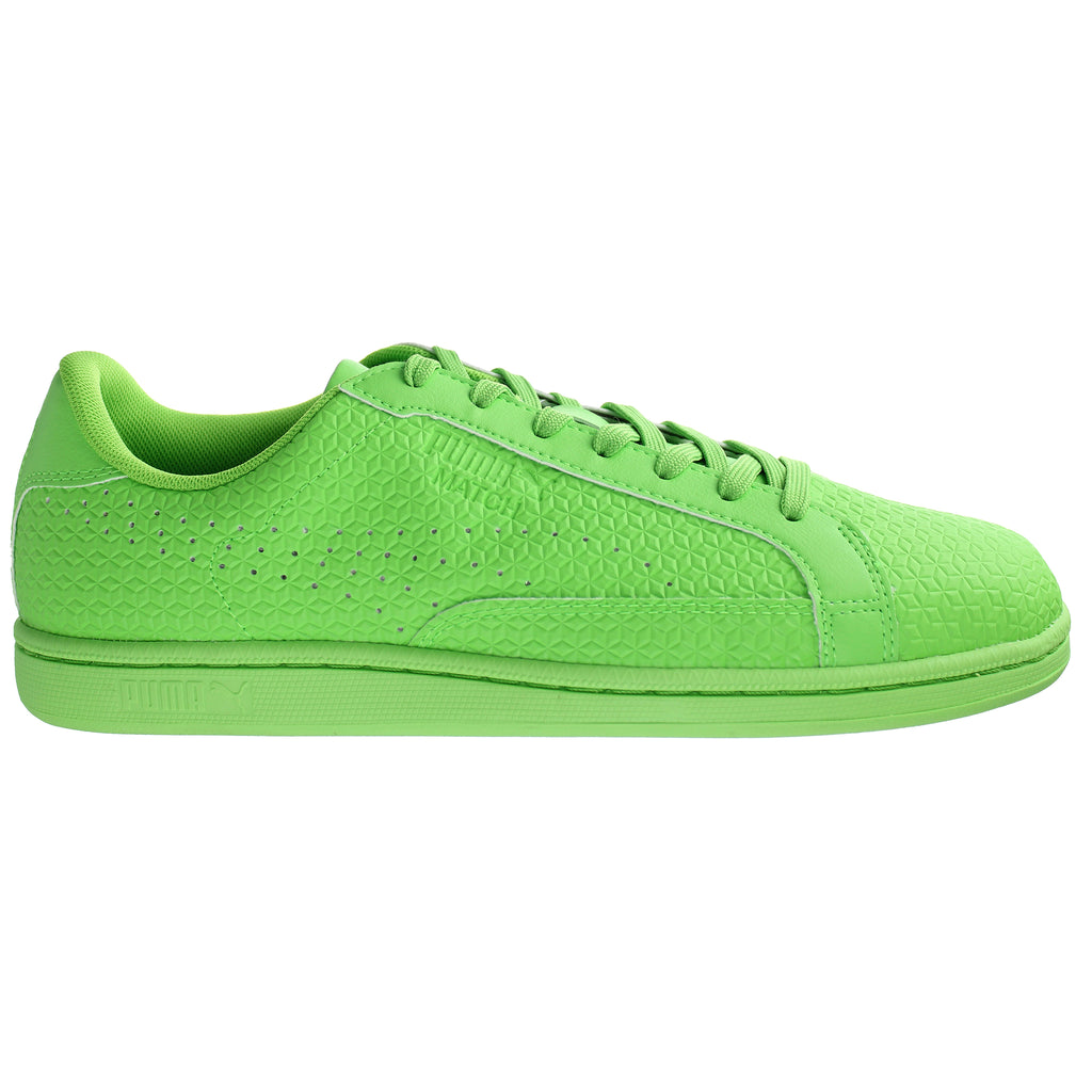 Puma Match Emboss Mens Green Trainers