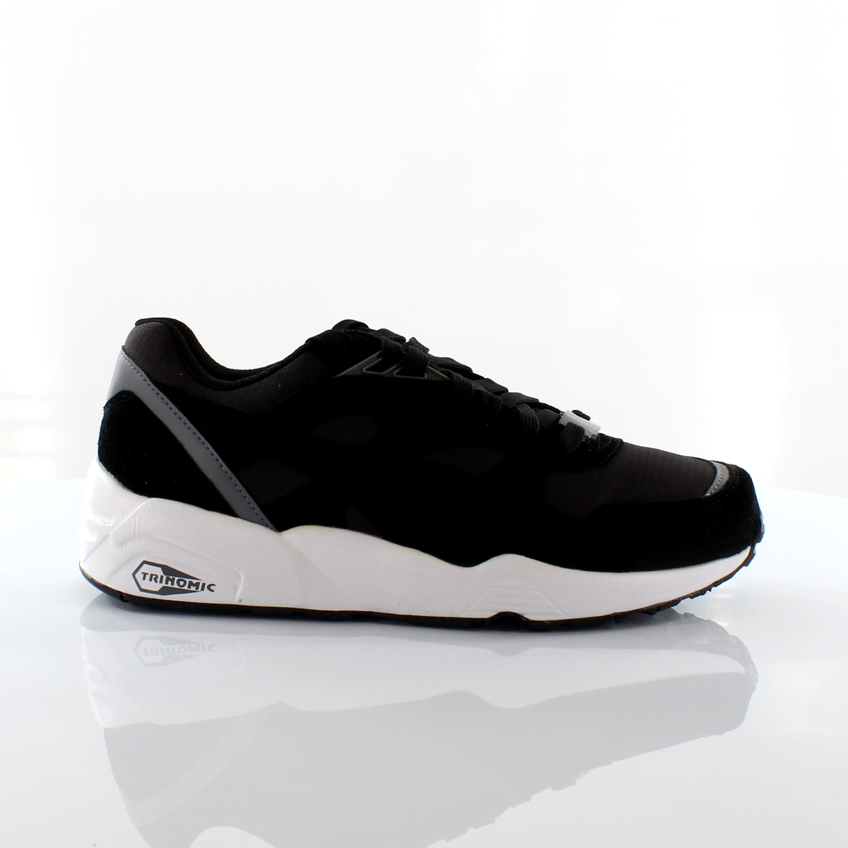 Puma Trinomic R698 Mens Black Trainers