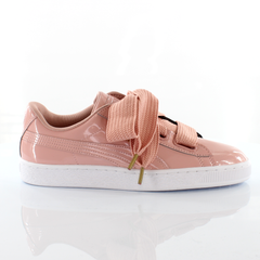 Puma Basket Heart Peach/Beige Trainers - Womens