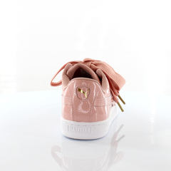 Puma Basket Heart Peach/Beige Trainers - Womens