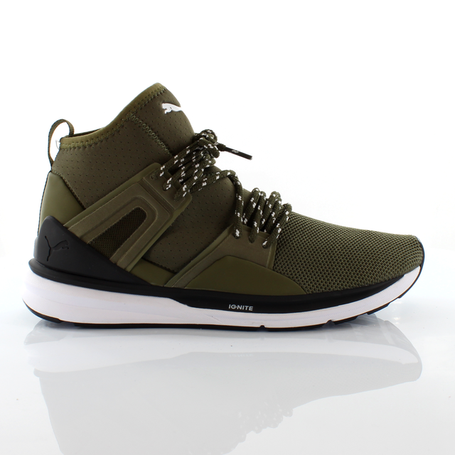 Puma Ignite Blaze Of Glory Limitless Mens Green Hi Trainers