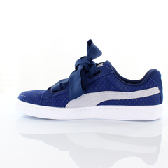 Puma Basket Heart Womens Blue Trainers