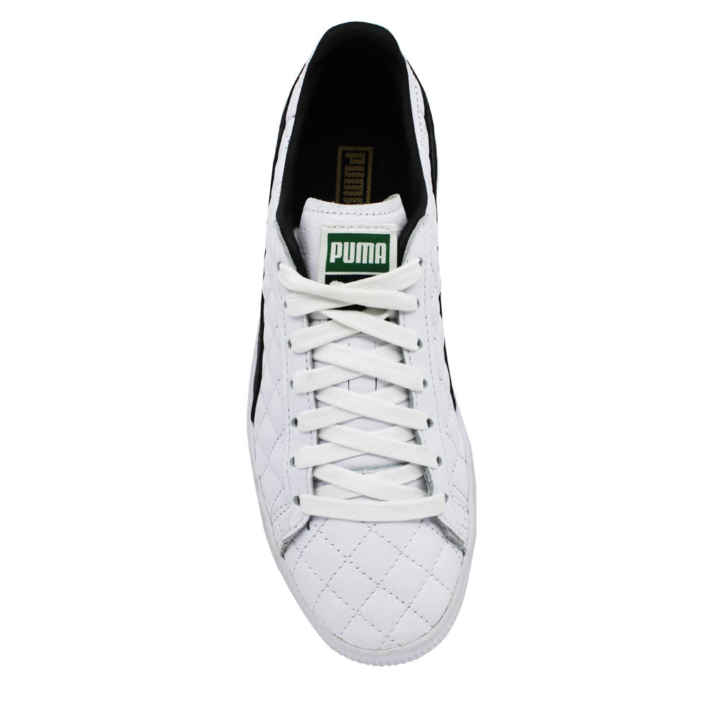 Puma Clyde Dressed Part Deux Mens White Trainers