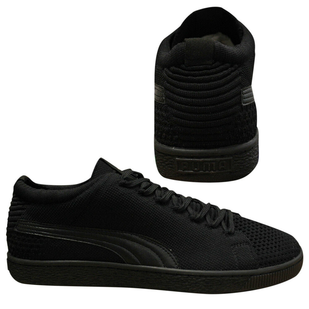 Puma Basket Evoknit 3D Mens Black Trainers
