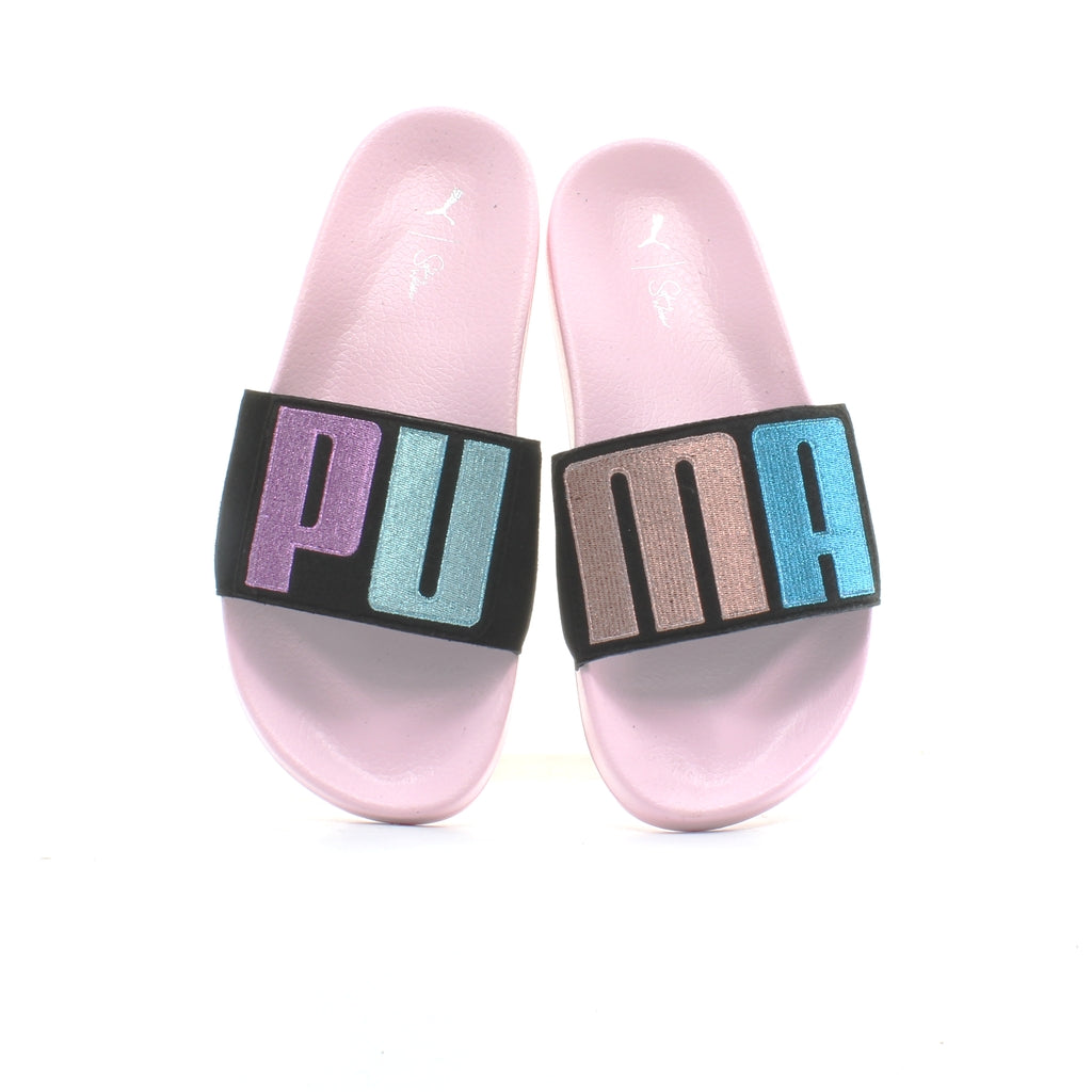 Puma Leadcat x Sophia Webster Womens Black/Pink Sliders