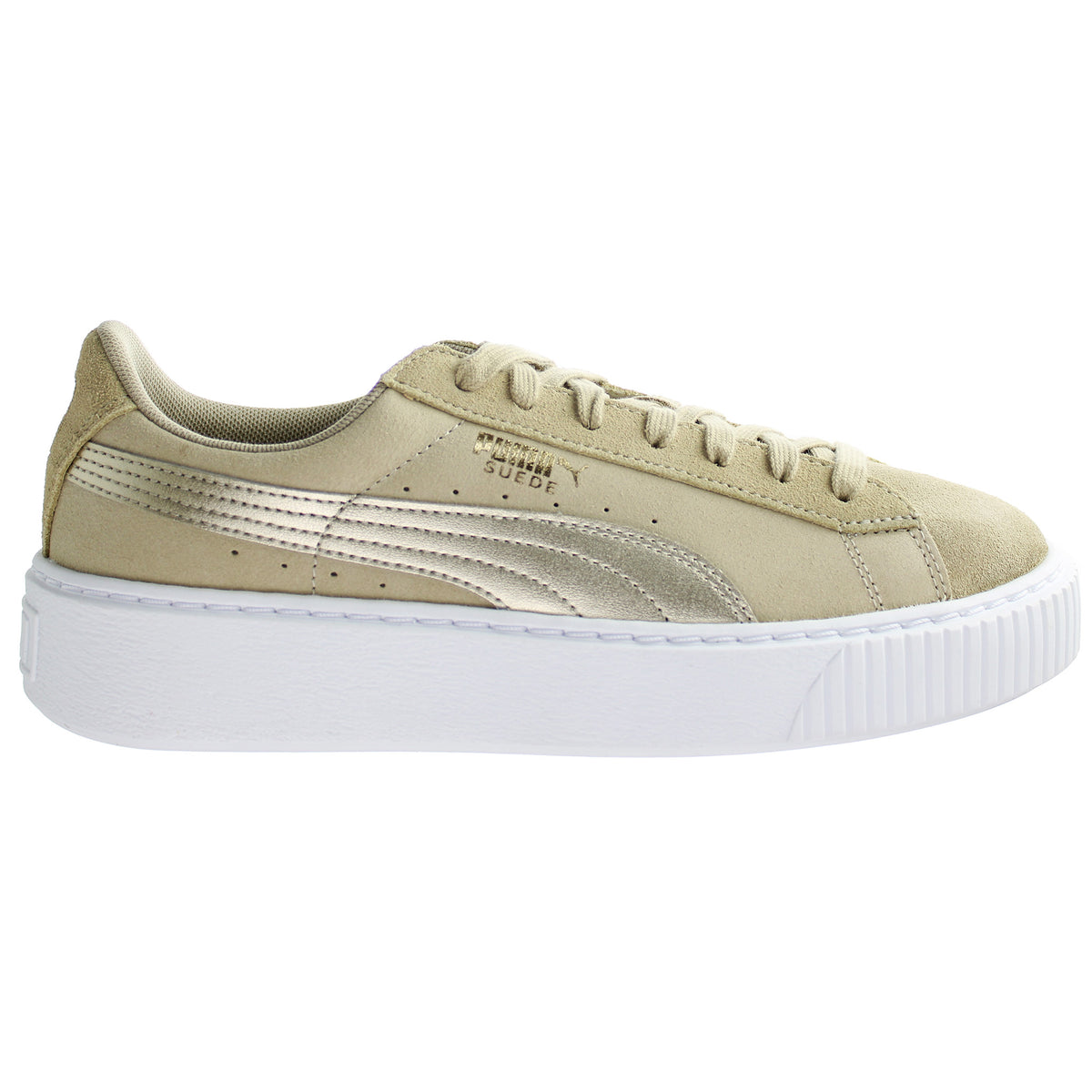 Puma Platform Safari Womens Beige Trainers