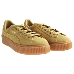 Puma Platform FL Womens Gold Trainers