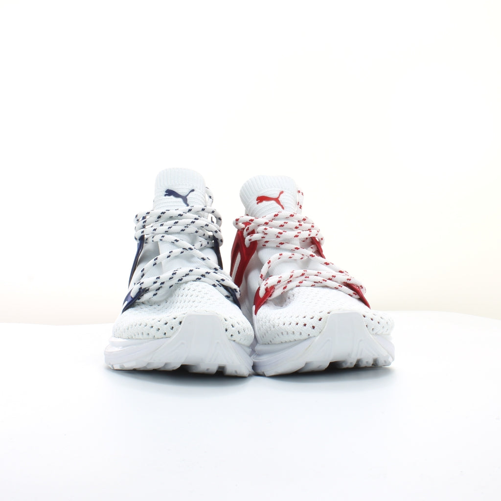 Puma Blaze Of Glory Limitless Hi 4th Of July FM Mens White Trainers