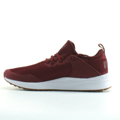 Puma Pacer Next Cage Mens Burgundy Trainers